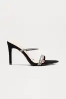 Mirage Rhinestone Stiletto Heels
