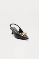 Surya Kitten Heel Pumps