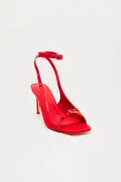 Kiana Embellished Buckle Heels
