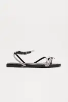 Mavis Embellished Butterfly Sandals(Black,5.5)