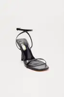 Radiant Night Heeled Sandals(Black,6)