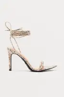 Minka Wrap Up Stiletto Heels