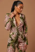 Elodie Floral Embroidered Blazer