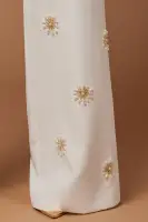 Evianna Embellished Pant(Ivory,XS)