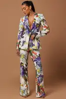 Liliana Floral Blazer Suit Set