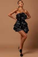 Abbie Satin Mini Dress