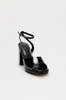 Lunna Square Toe Block Heels