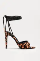 Sarajane Rhinestone Wrap Up Heels