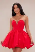 Stealing Hearts Poplin Mini Dress