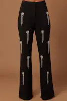 Ramona Embellished Pant(Black,XS)