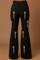 Ramona Embellished Pant(Black,XS)