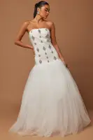 Dinah Embellished Tulle Gown