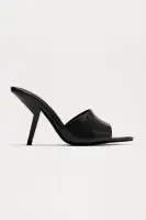 Kian Patent Heels(Black,5.5)