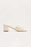 Bixby Embroidered Mules(White,6)