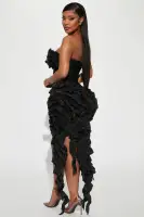 Leila Bandage Mini Dress(Black,S)