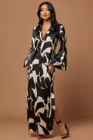 Seoul Satin Kaftan Maxi Dress